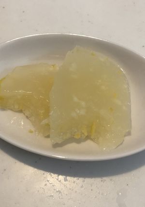 皮ごと蜂蜜レモンゼリー-レシピのメイン写真