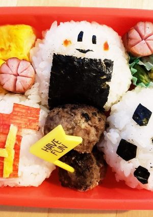 幼稚園のお弁当第51段!!サッカー☆-レシピのメイン写真