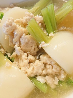 低糖質★カブと鶏ひき肉の中華あんかけ-レシピのメイン写真