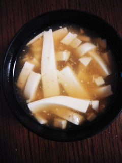 簡単✨あんかけ風豆腐のお吸い物✨-レシピのメイン写真