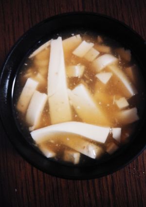 簡単✨あんかけ風豆腐のお吸い物✨-レシピのメイン写真