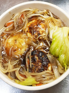 豆腐ハンバーグの簡単餡掛けがけ。-レシピのメイン写真