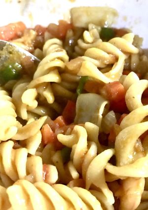 ナイジェリア風パスタ-レシピのメイン写真