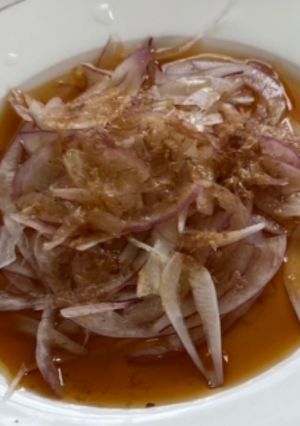 レッドオニオンサラダ-レシピのメイン写真