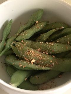 ごま油風味のピリ辛枝豆-レシピのメイン写真