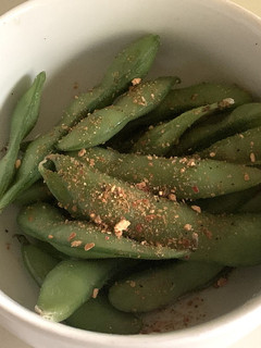 ごま油風味のピリ辛枝豆-レシピのメイン写真