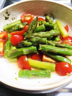 アスパラとミニトマトのマリネ-レシピのメイン写真