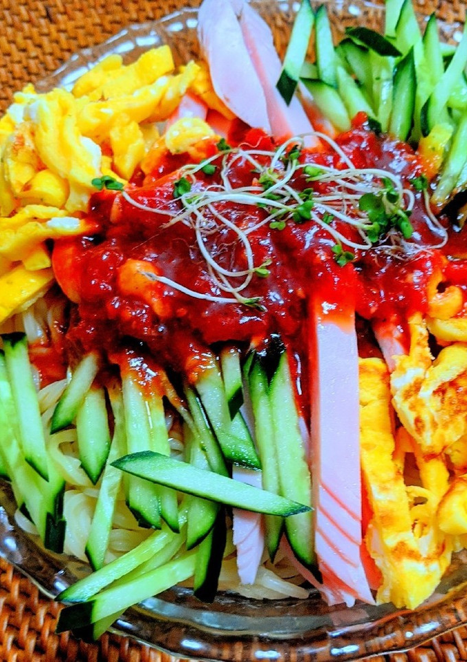 トマトソースの冷やし中華-レシピのメイン写真