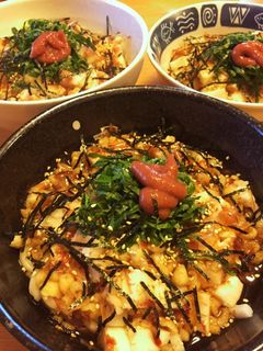 長芋と大葉の梅風味うどん-レシピのメイン写真