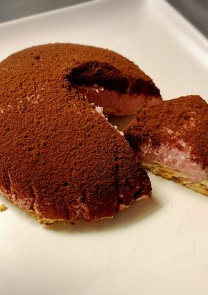 簡単！豆腐いちごチョコケーキ-レシピのメイン写真
