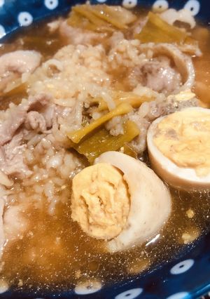 卵入り角煮風ダイエットスープご飯-レシピのメイン写真