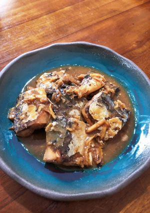 鯖の水煮缶で時短簡単美味な鯖の酢味噌煮-レシピのメイン写真