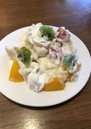 ゼスプリキウイとフルーツのヨーグリーム-レシピのメイン写真