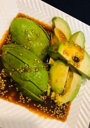 アボカドの卵黄タレ-レシピのメイン写真