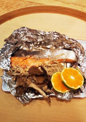 とっても簡単!鮭のホイル焼き-レシピのメイン写真