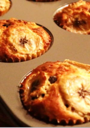 甘く香る♪バナナチョコマフィン-レシピのメイン写真