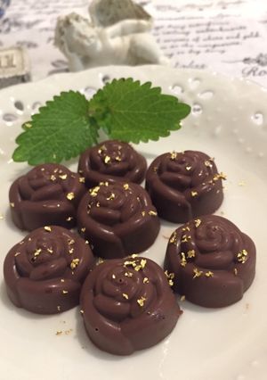 減量中 金粉チョコレート-レシピのメイン写真