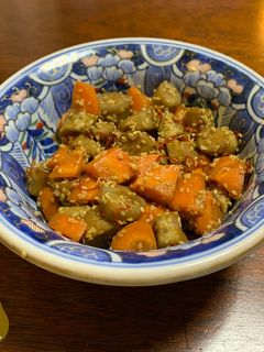 簡単!乱切りきんぴらごぼう-レシピのメイン写真