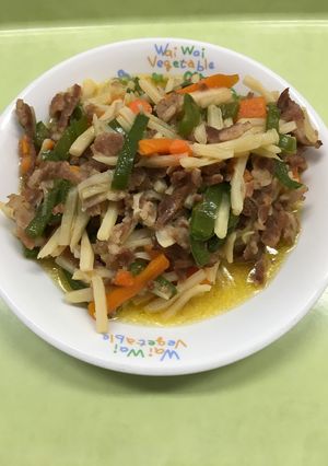 【保育園給食】チンジャオロース-レシピのメイン写真