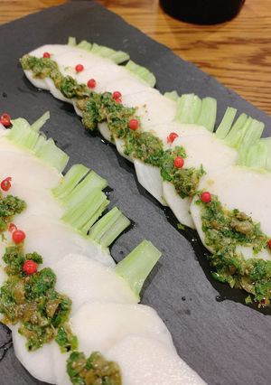 カブのカルパッチョ　大葉ソース-レシピのメイン写真