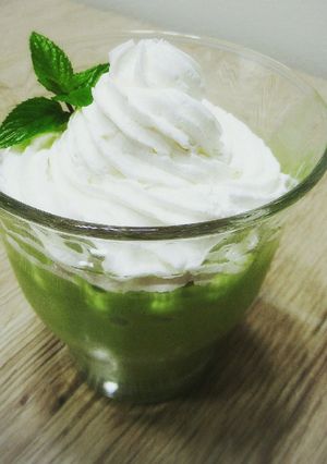 ☆スタバ風☆抹茶クリームフラペチーノ☆-レシピのメイン写真