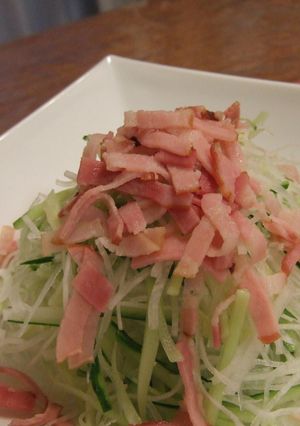 大根とキュウリのパリパリのサラダ-レシピのメイン写真