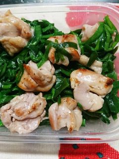 主役はニラ!の焼き鳥炒め超簡単!-レシピのメイン写真