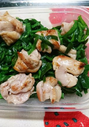 主役はニラ！の焼き鳥炒め超簡単！-レシピのメイン写真
