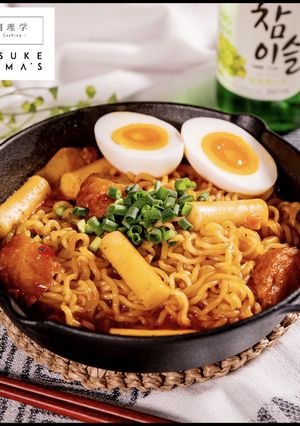 超簡単！辛ラーメンで韓国の定番！ラッポギ-レシピのメイン写真