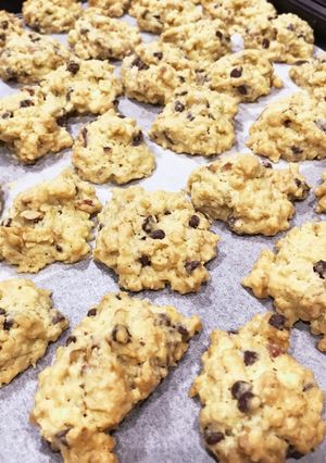 【覚書】簡単手間なしオートミールクッキー-レシピのメイン写真
