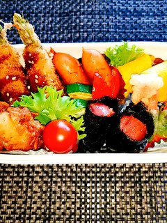 息子のお弁当'20.6.13-レシピのメイン写真