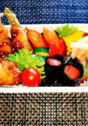 息子のお弁当'20.6.13-レシピのメイン写真