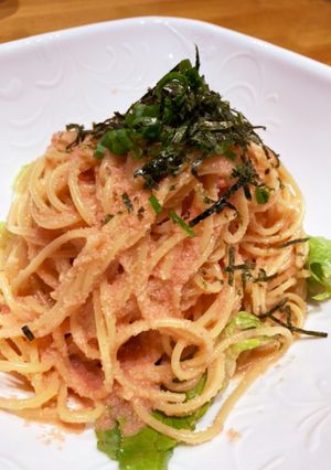 超カンタンで早い【明太子パスタ】-レシピのメイン写真