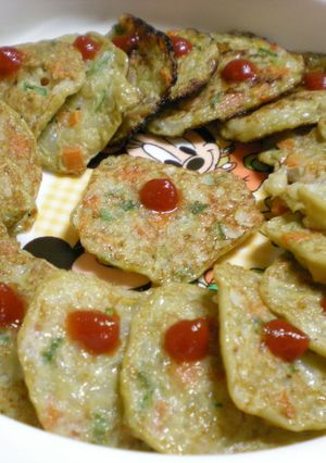 ９ヶ月～離乳食　まんまのお好み焼き風-レシピのメイン写真