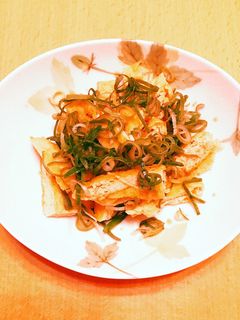 油揚げの和え物-レシピのメイン写真