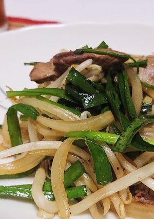 我が家の鶏レバニラ炒め-レシピのメイン写真