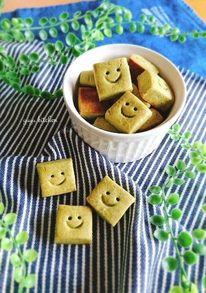 米粉で作る☆サクサク青汁クッキー。-レシピのメイン写真