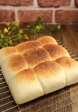 初めてでも簡単！四角いちぎりパン-レシピのメイン写真