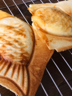 たい焼き器でホットサンド?!-レシピのメイン写真
