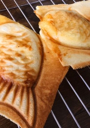 たい焼き器でホットサンド?!-レシピのメイン写真