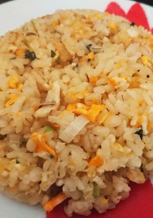 余りがちなお吸い物で！超簡単黄金炒飯-レシピのメイン写真