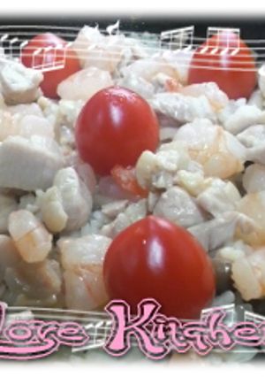 簡単！すぐできるパエリア-レシピのメイン写真