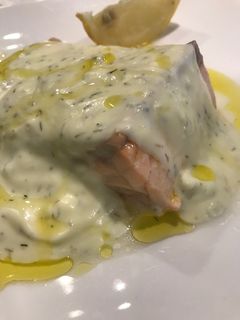 サーモンのポシェ・ヨーグルト風味-レシピのメイン写真