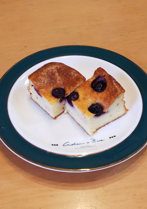 カッテージチーズのベークドチーズケーキ-レシピのメイン写真