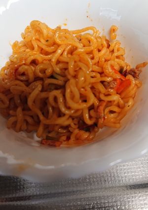 辛ラーメン焼きそば-レシピのメイン写真