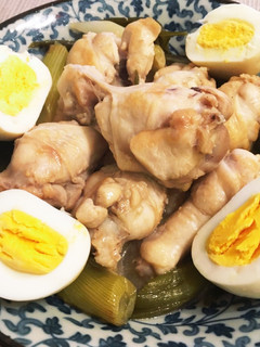 鶏手羽元と卵のさっぱりお酢煮込み-レシピのメイン写真