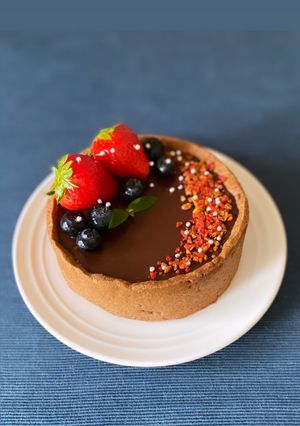 2層のチョコレートタルト-レシピのメイン写真