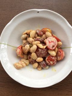 プチトマトとサラダ豆のサラダ-レシピのメイン写真