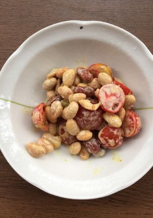 プチトマトとサラダ豆のサラダ-レシピのメイン写真