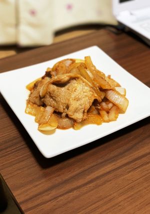 ☆チューブで簡単☆豚肉の生姜焼き-レシピのメイン写真